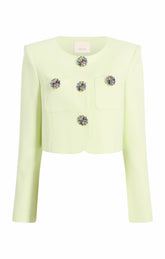 Women Auden Jacket Lime Cream
