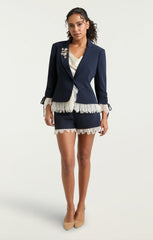 Women Roxie Short Navy/Ivory
