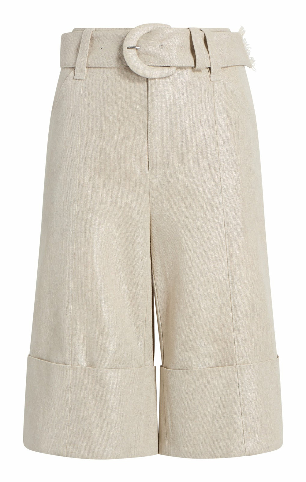Women Lurex Linen Vassi Short Plaster