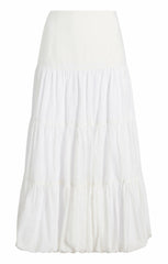 Women Pyper Skirt White