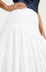 Women Pyper Skirt White