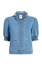 Women Anabella Jacket Blue Haze