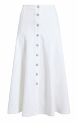 Women Veena Skirt White