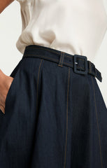 Women Zelda Skirt Indigo