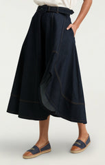 Women Zelda Skirt Indigo
