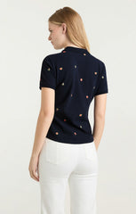 Women Diana Top Navy