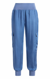 Women Giles Pant Blue Corn
