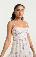 Women Tossed Poppies Joie Dress Ivory Multi