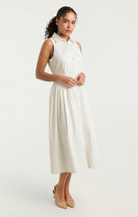 Women Losey Dress White