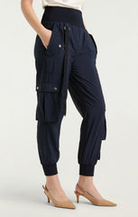 Women Harmony Parachute Pant Navy