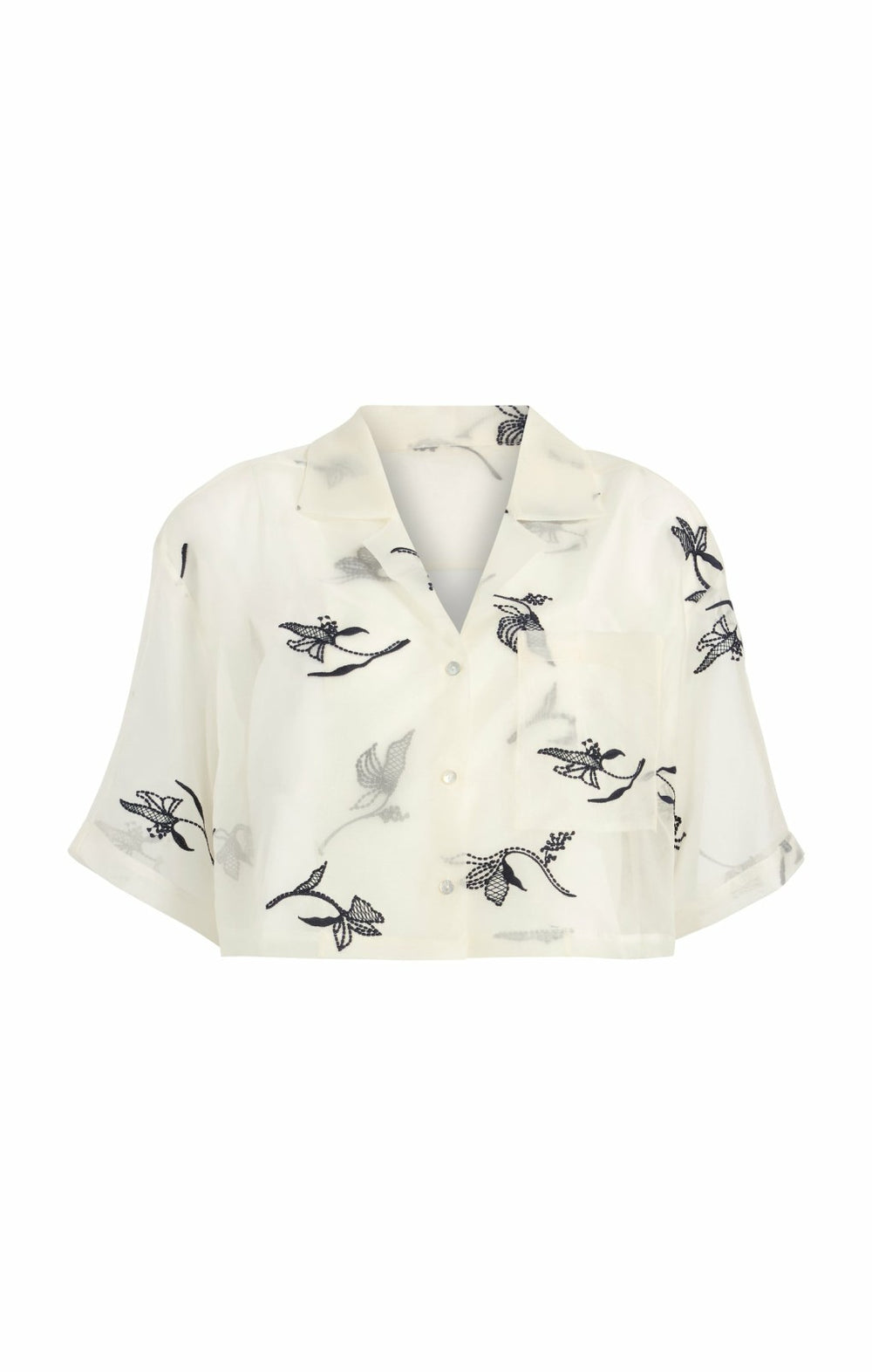 Women Heligan Top Ivory/Navy