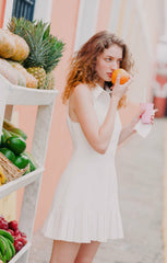 Women Sleeveless Lucilla Dress Ivory