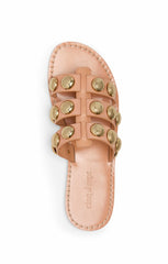 Women Virginia Studded Slide Tawny (Pinkish)