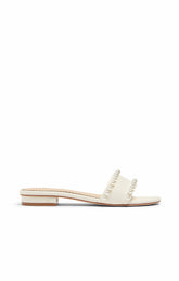 Women Finley Pearl Slides Ivory