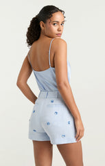 Women Marta Cami Blue Hydrangea