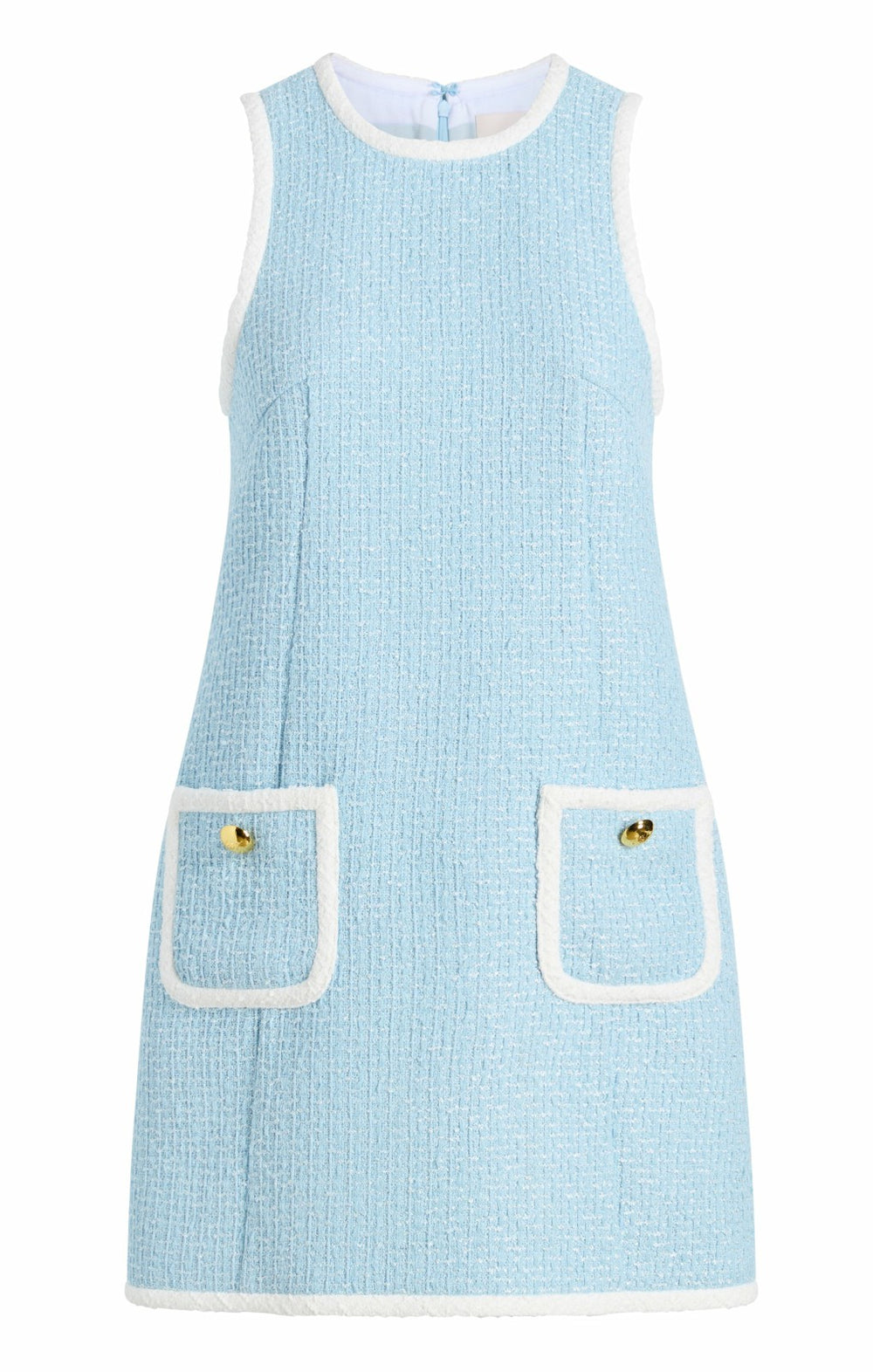Women Contrast Auden Dress Whispering Sky /White