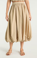 Women Allinae Skirt Khaki