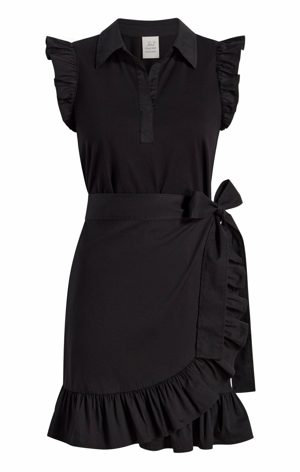 Women Collar Mahlia Dress Black