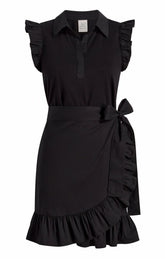 Women Collar Mahlia Dress Black