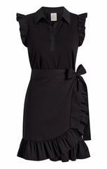 Women Collar Mahlia Dress Black