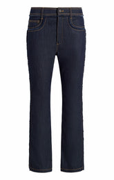 Women Cropped Sallie Pant Indigo
