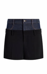 Women Dionne Short Black/Indigo