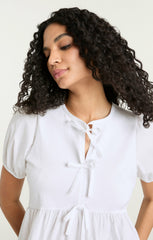 Women Mare Top White