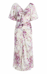 Women Midsummer Bloom Brenton Dress Ivory Multi