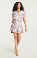 Women Midsummer Bloom Halbini Dress Ivory Multi