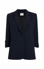 Women Crepe Khloe Blazer Navy