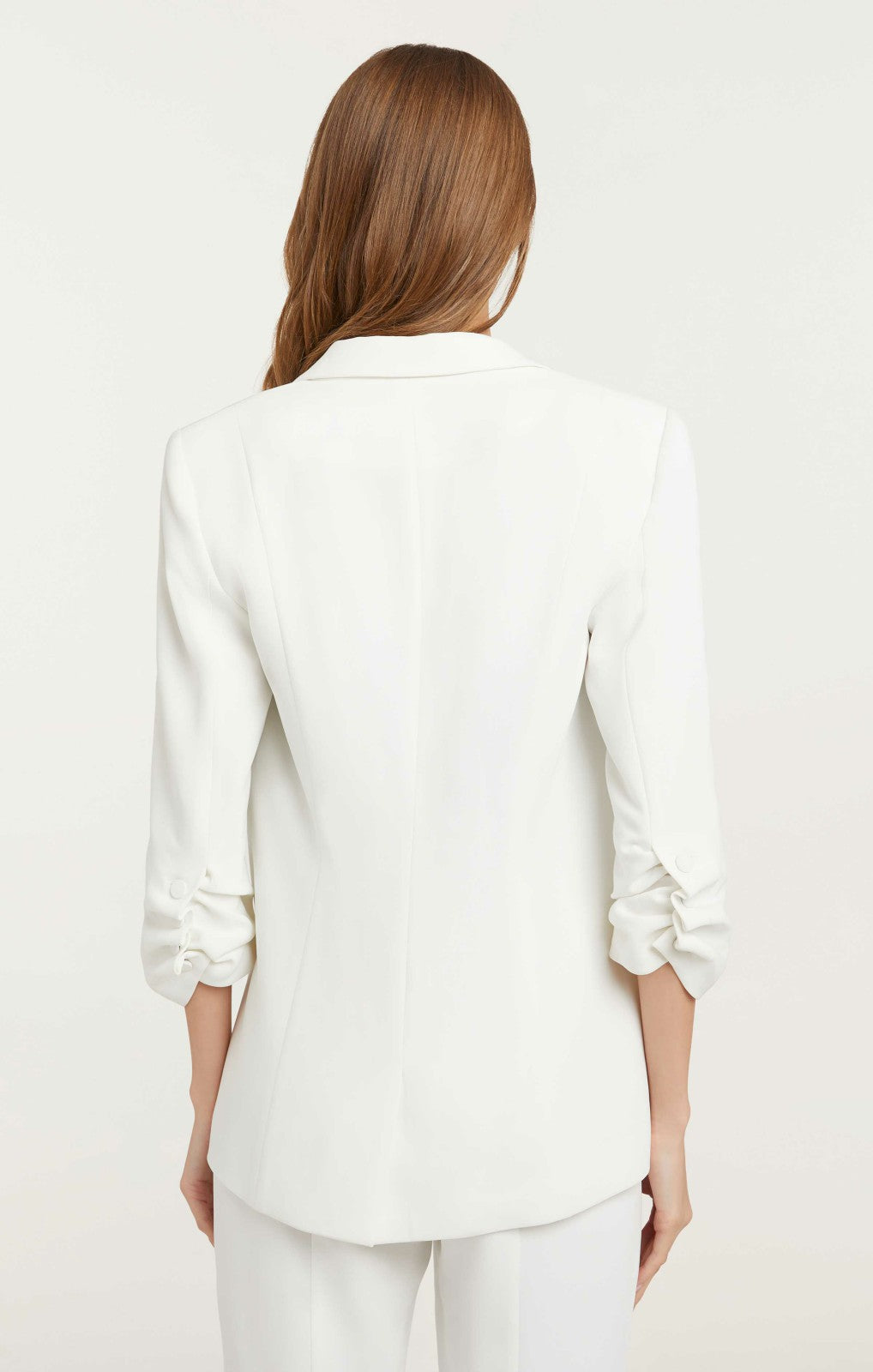 Women Crepe Khloe Blazer Ivory