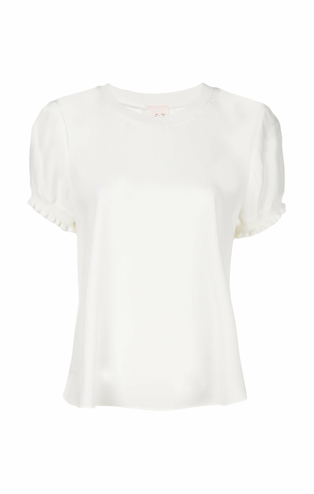 Women Lenny Top Silk Ivory
