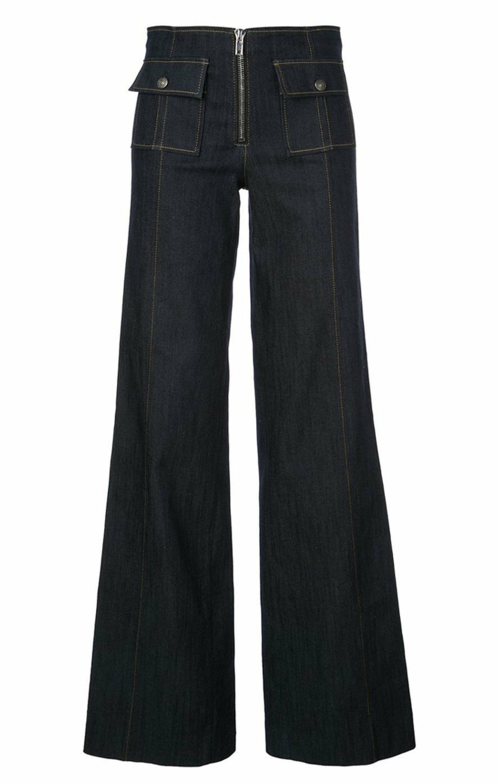 Women Long Azure Pant Indigo