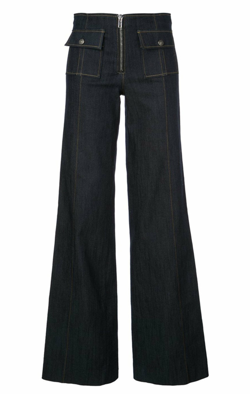 Women Long Azure Pant Indigo