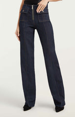 Women Long Azure Pant Indigo