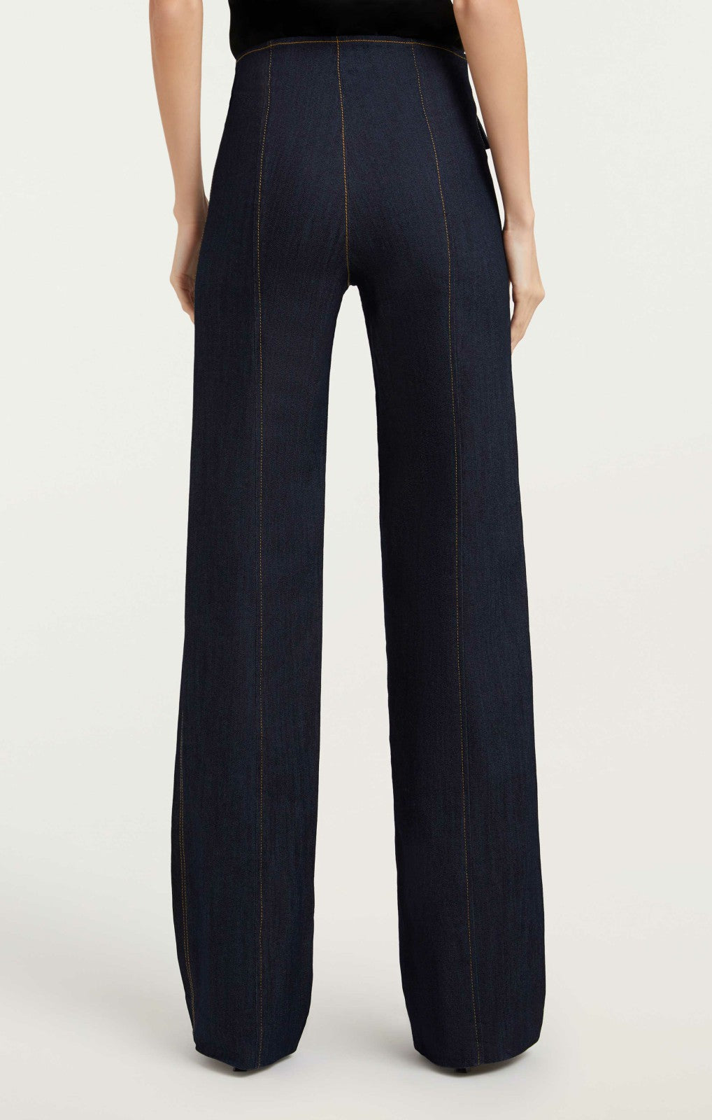 Women Long Azure Pant Indigo