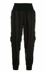Women Giles Pant Cupro Black