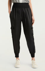Women Giles Pant Cupro Black
