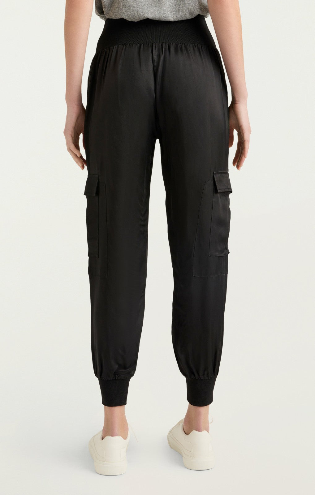 Women Giles Pant Cupro Black