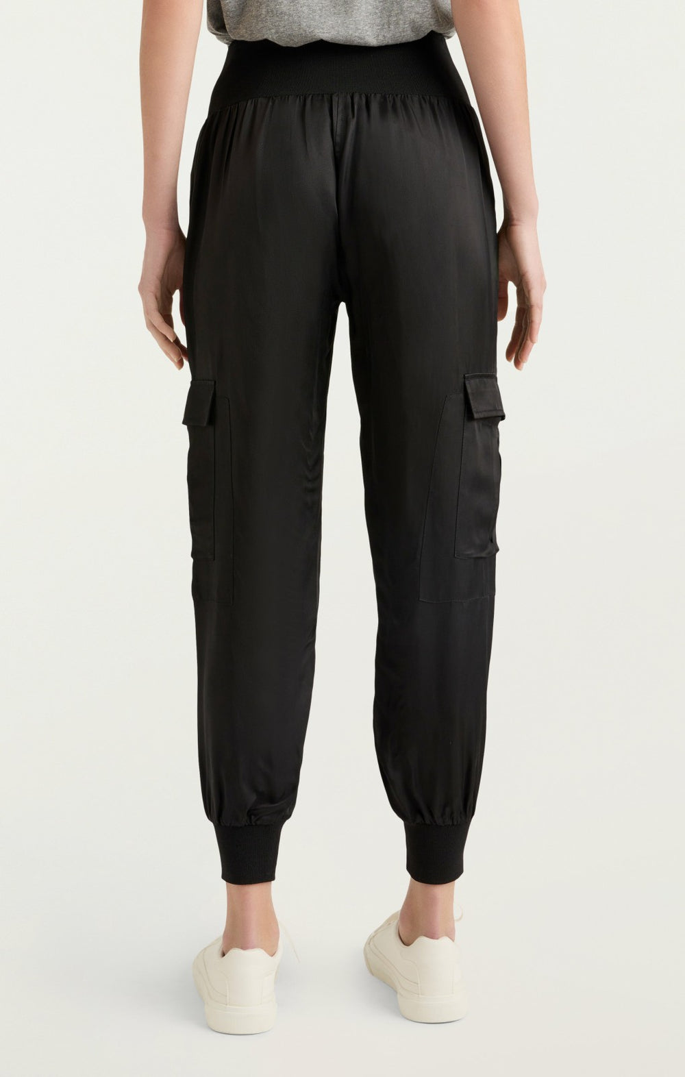 Women Giles Pant Cupro Black