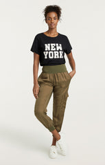 Women Giles Pant Cupro Olive