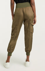 Women Giles Pant Cupro Olive