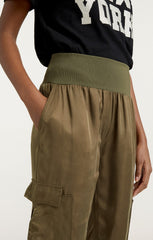 Women Giles Pant Cupro Olive