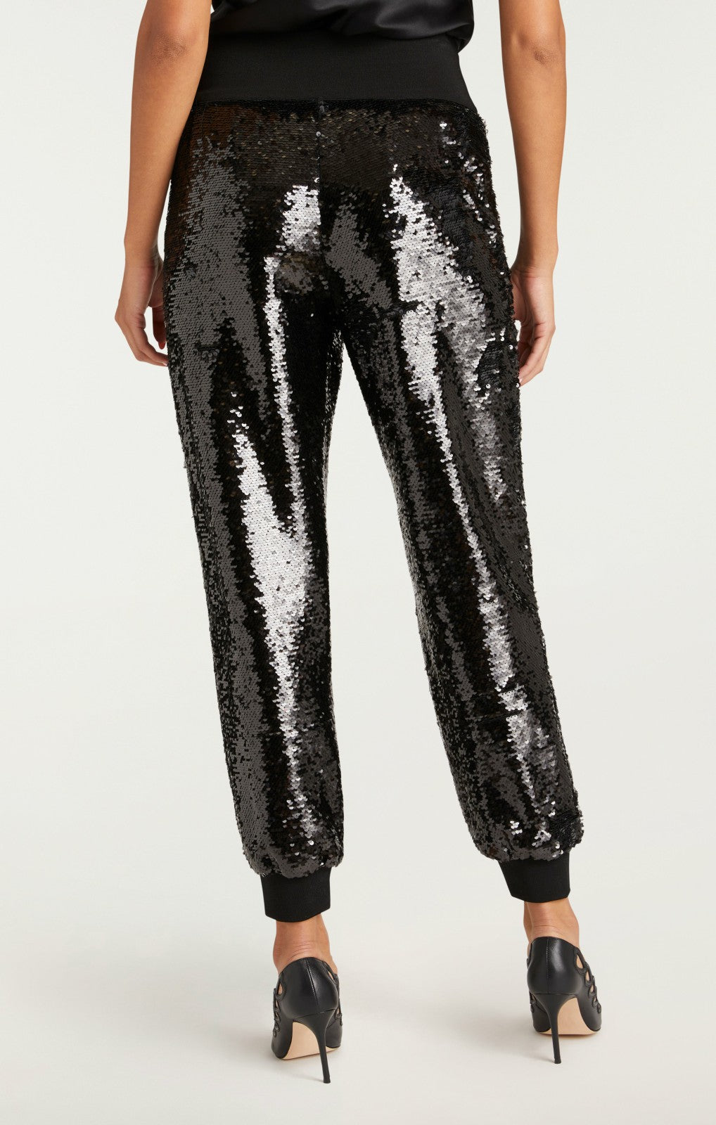 Women Sequin Giles Pant Sequin Black