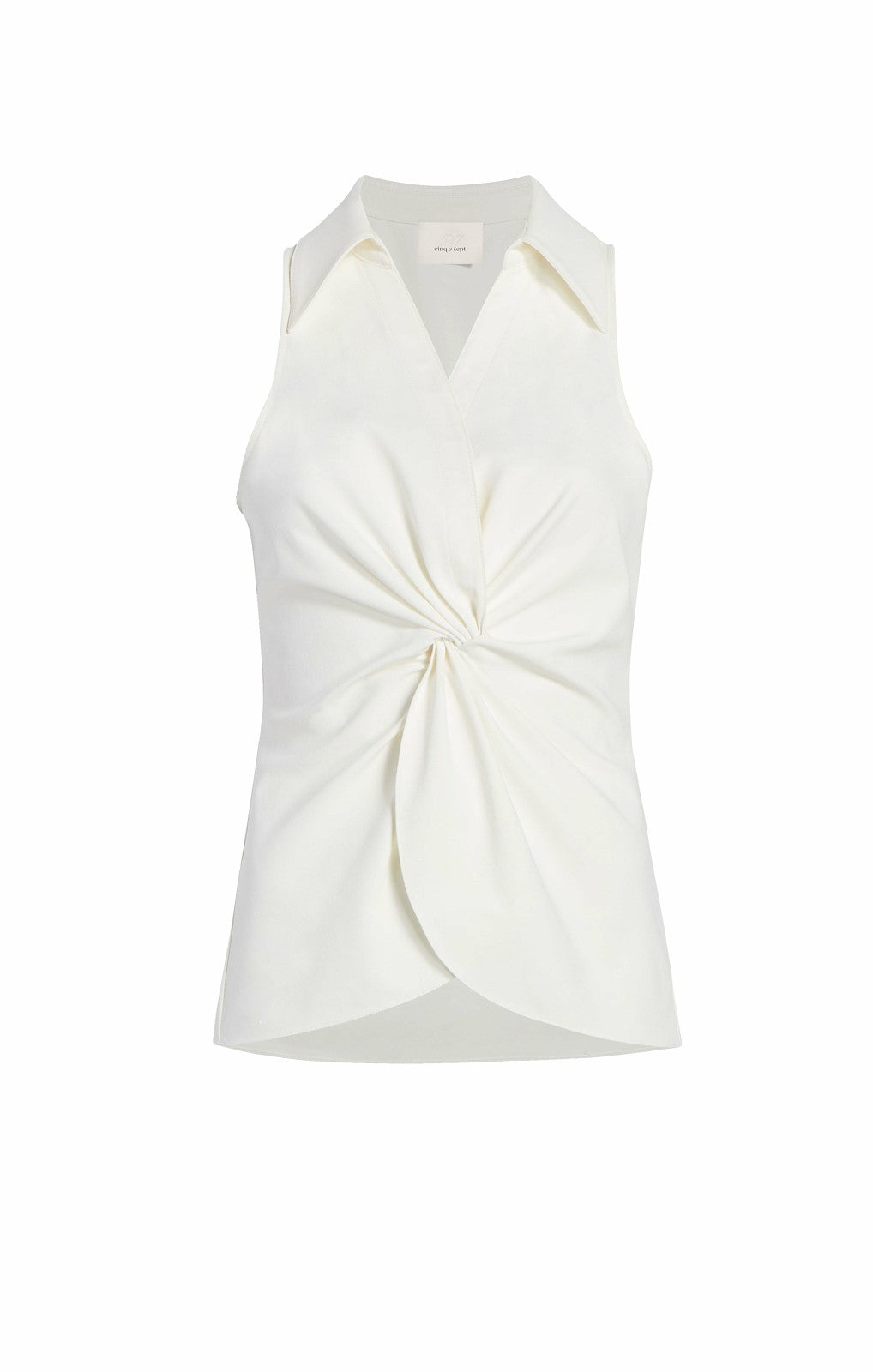 Women Sleeveless Mckenna Top Ivory