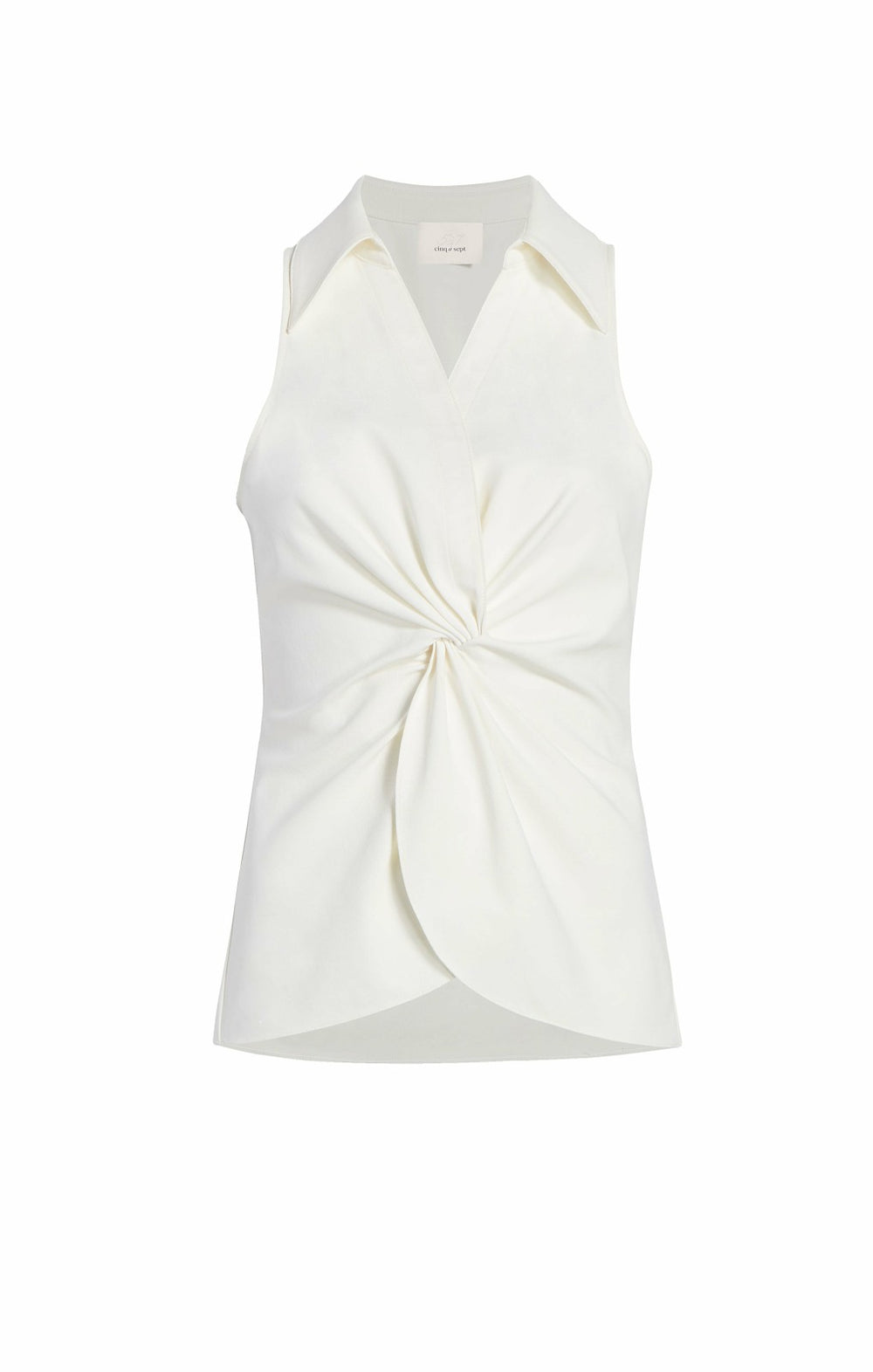 Women Sleeveless Mckenna Top Ivory