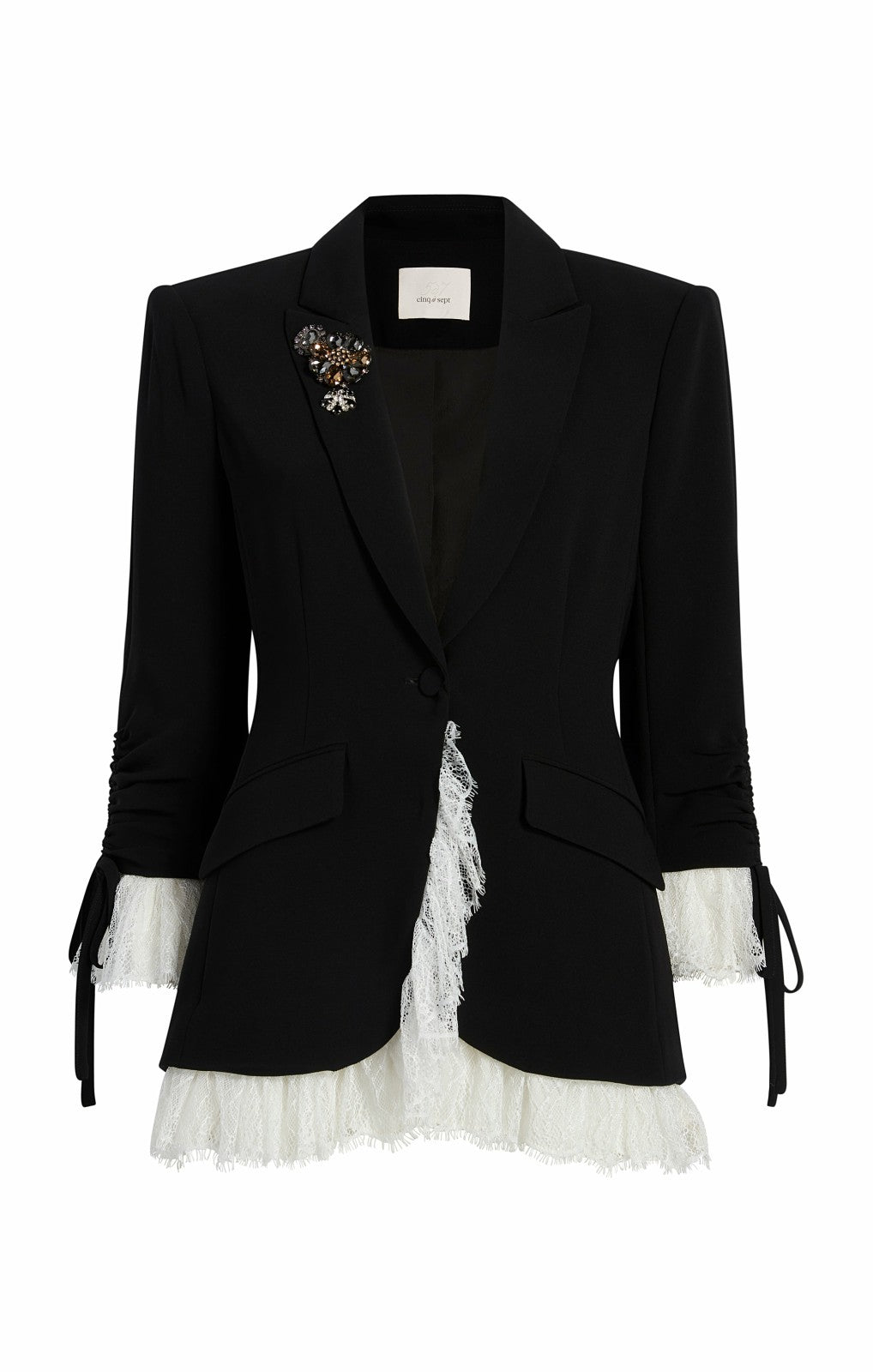 Women Roxie Blazer Black/Ivory