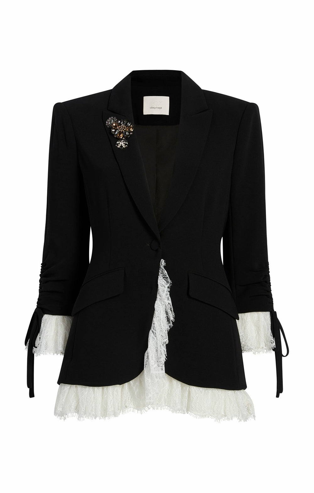Women Roxie Blazer Black/Ivory