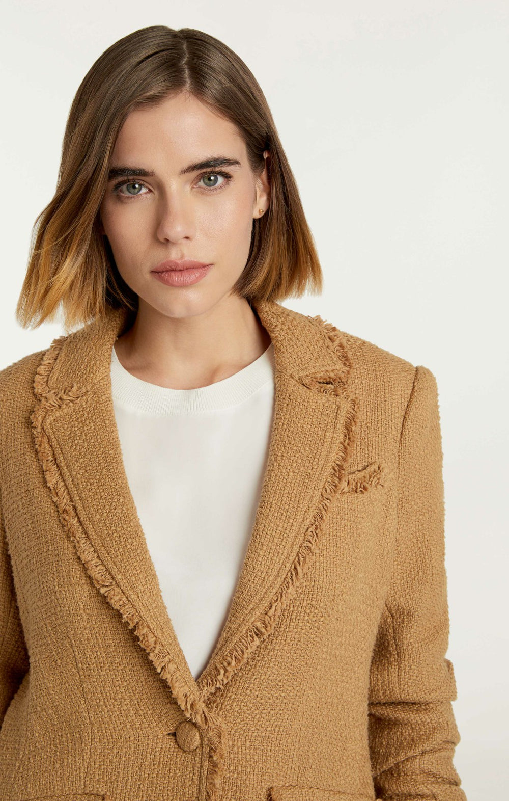 Women Boucle Khloe Blazer Sahara