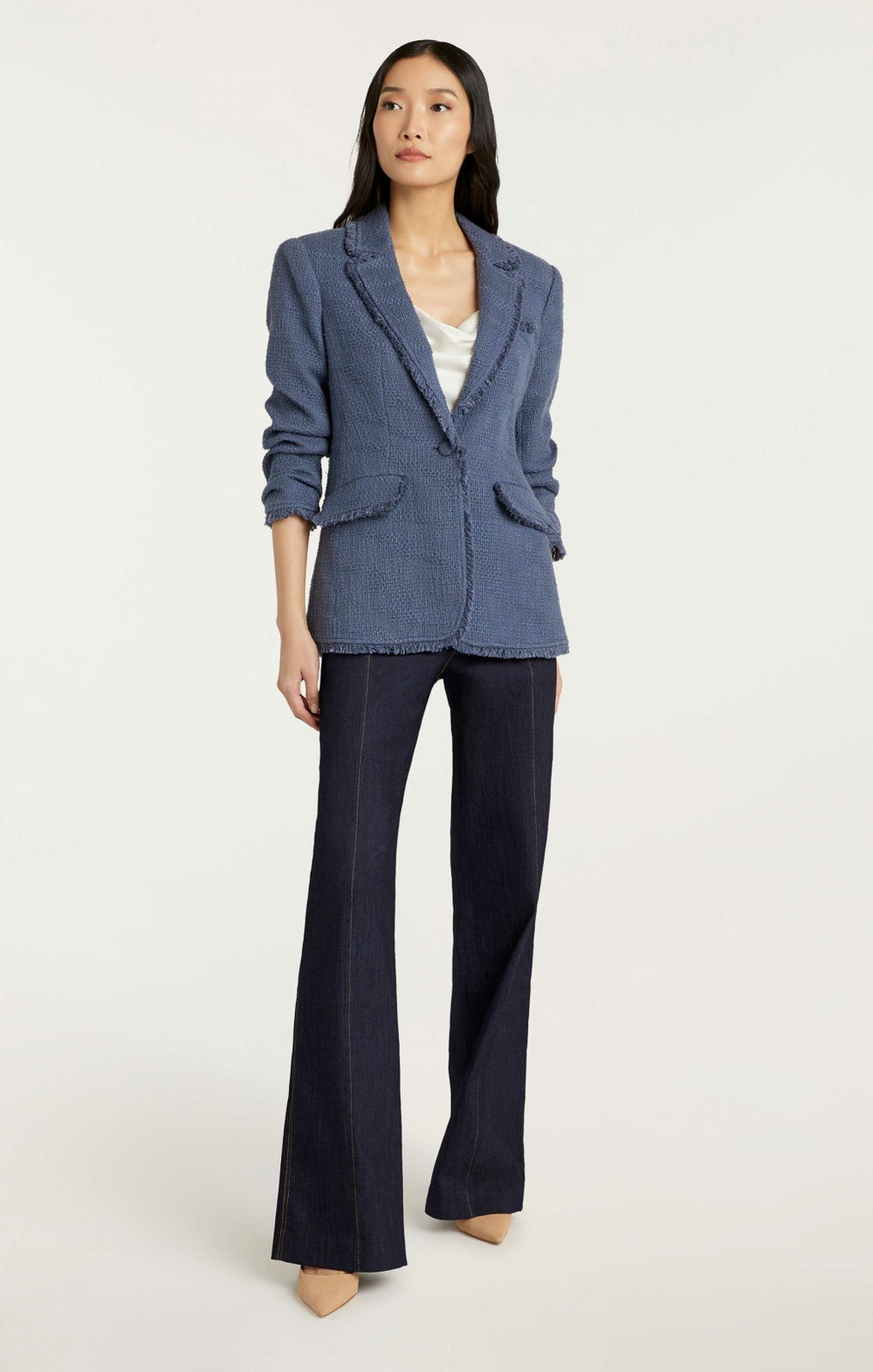 Women Boucle Khloe Blazer Shadow